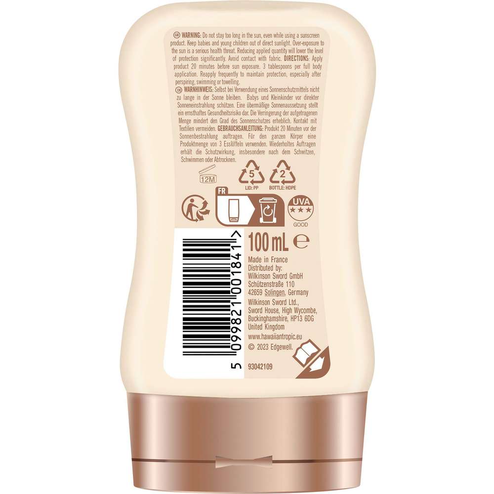 Produktabbildung Hawaiian Tropic Glowing Protection Sun Lotion SPF 30
