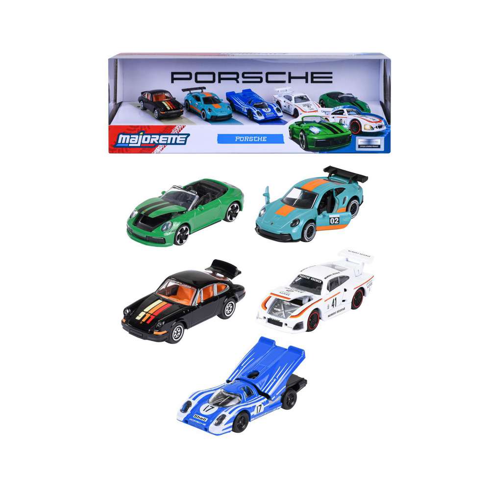 Produktabbildung Dickie Toys Porsche 5 Pieces Giftpack