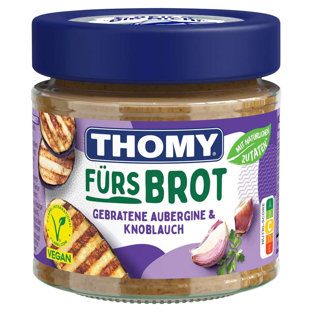 Produktabbildung Thomy Brotaufstrich, Gebratene Aubergine & Knoblauch