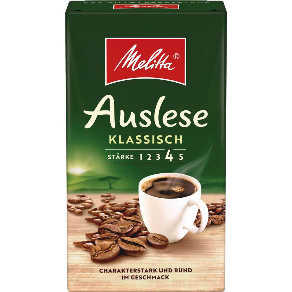 Produktabbildung Melitta Kaffee Auslese Klassisch, gemahlen