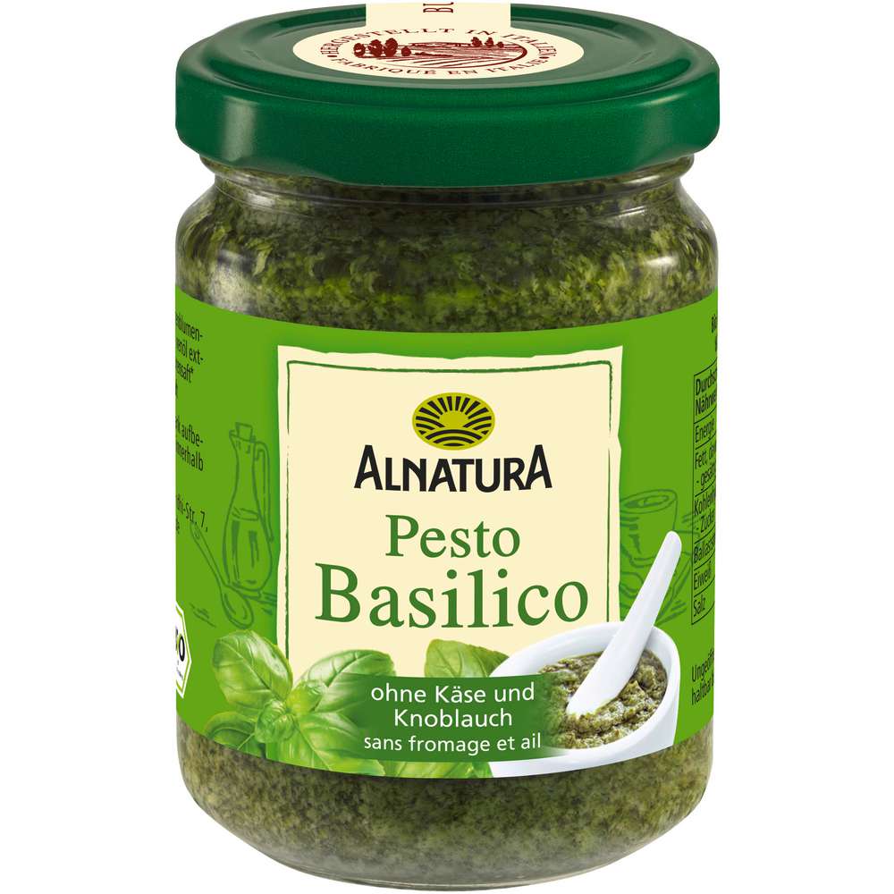 Produktabbildung Alnatura Bio Pesto Basilico