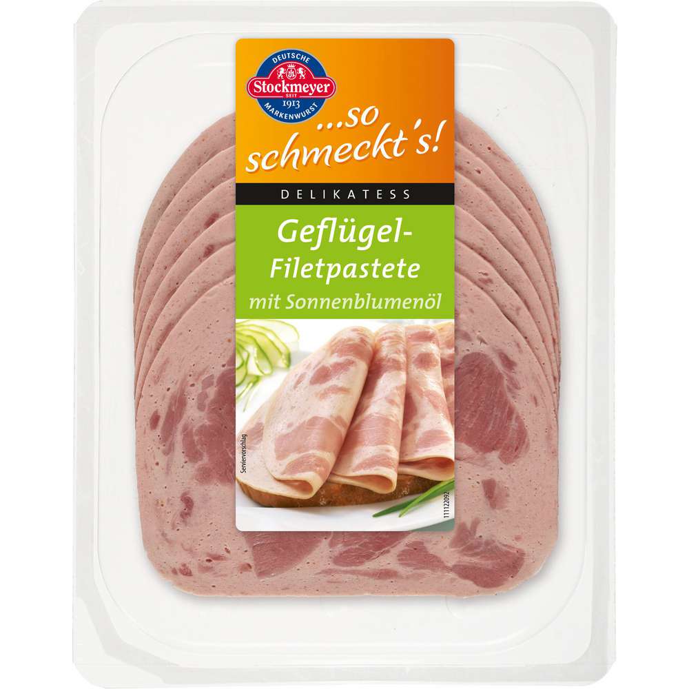 Produktabbildung Stockmeyer Geflügel-Filetpastete