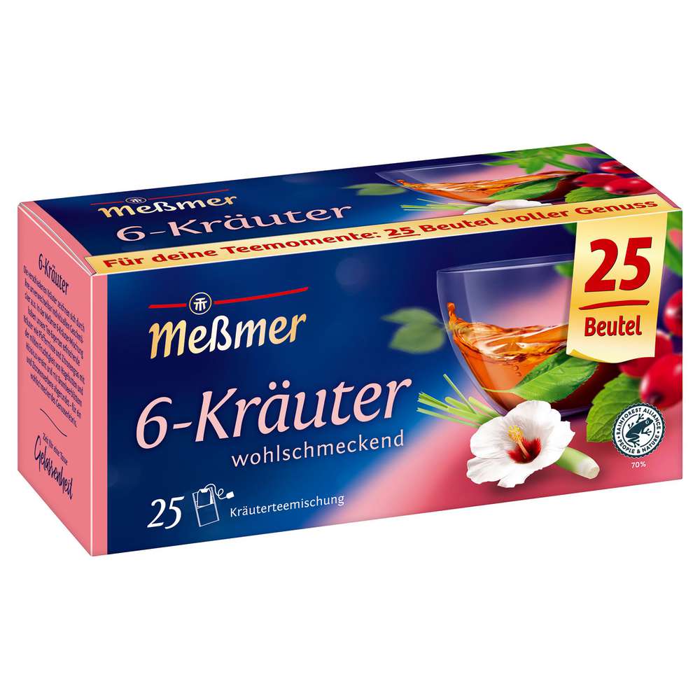 Produktabbildung Messmer Kräutertee, 6-Kräuter
