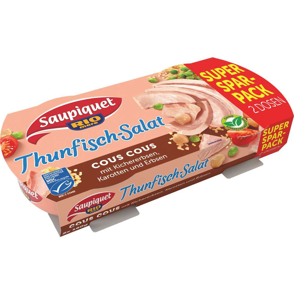 Produktabbildung Saupiquet Thunfisch-Salat, Cous Cous