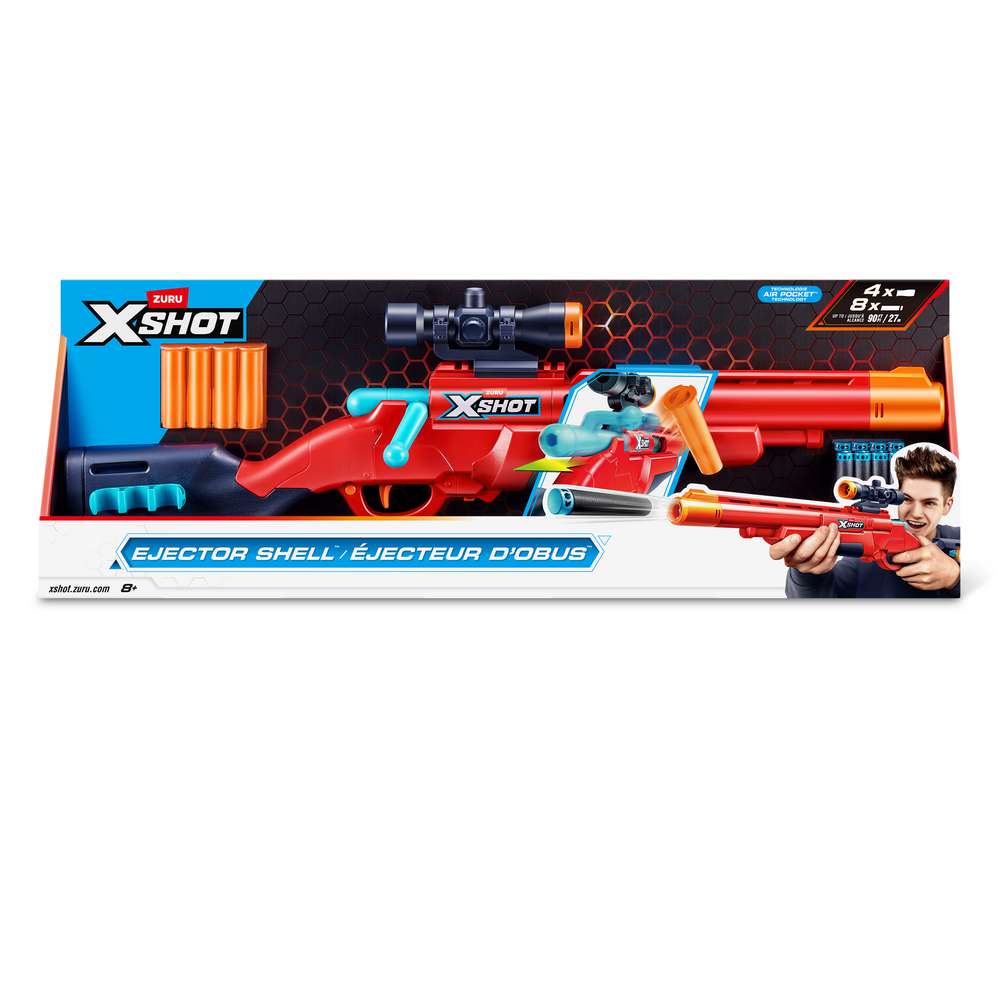 Produktabbildung Zuru XSHOT Excel-Bolt Action mit 8 Darts