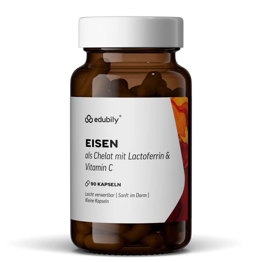 Produktabbildung edubily Eisen mit Lactoferrin Kapseln