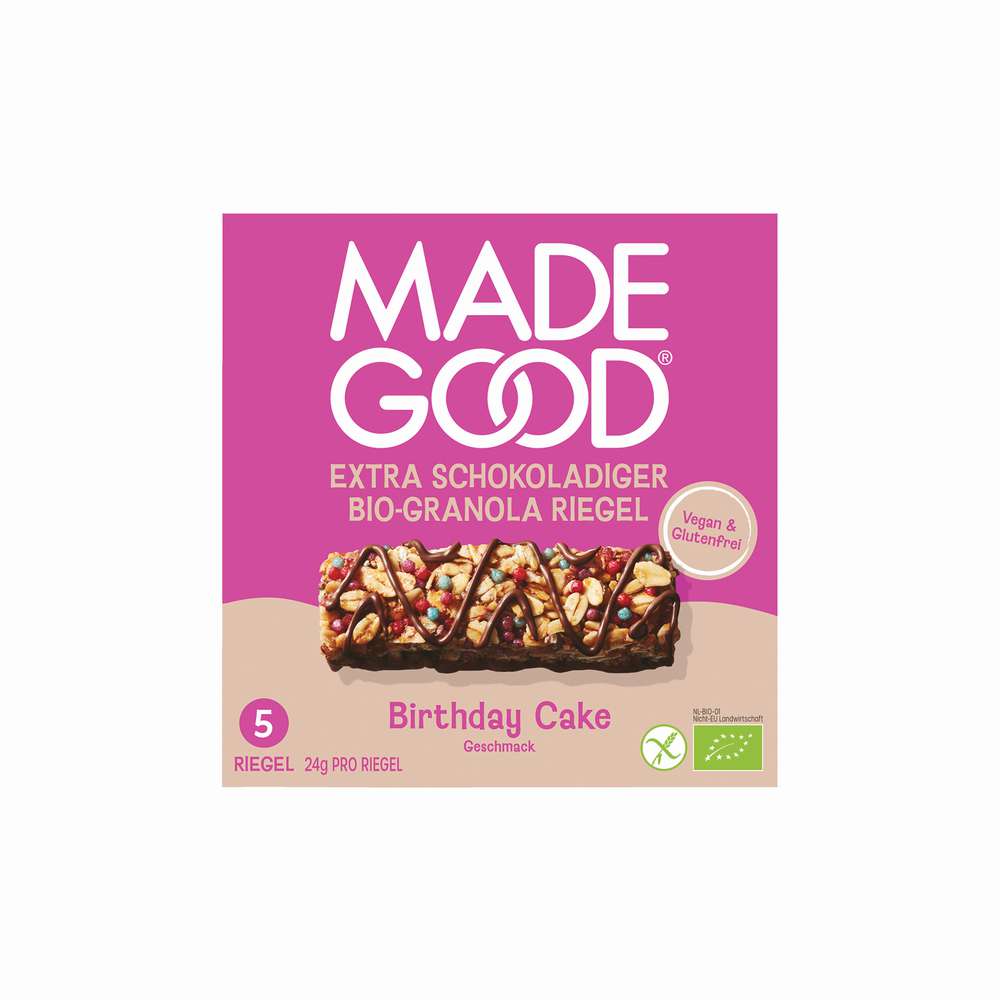 Produktabbildung Made Good Bio Müsliriegel Granola, Chocolate Drizzled
