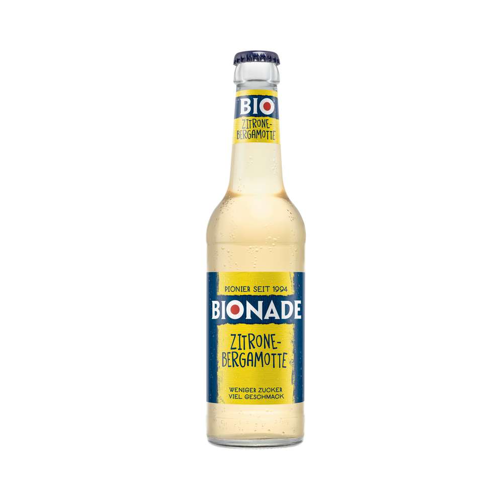 Produktabbildung Bionade Limonade, Zitrone-Bergamotte