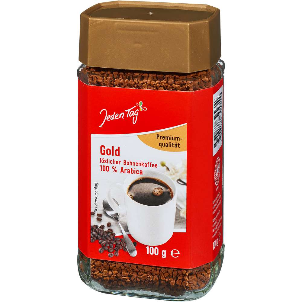 Produktabbildung Jeden Tag Instant Kaffee Gold
