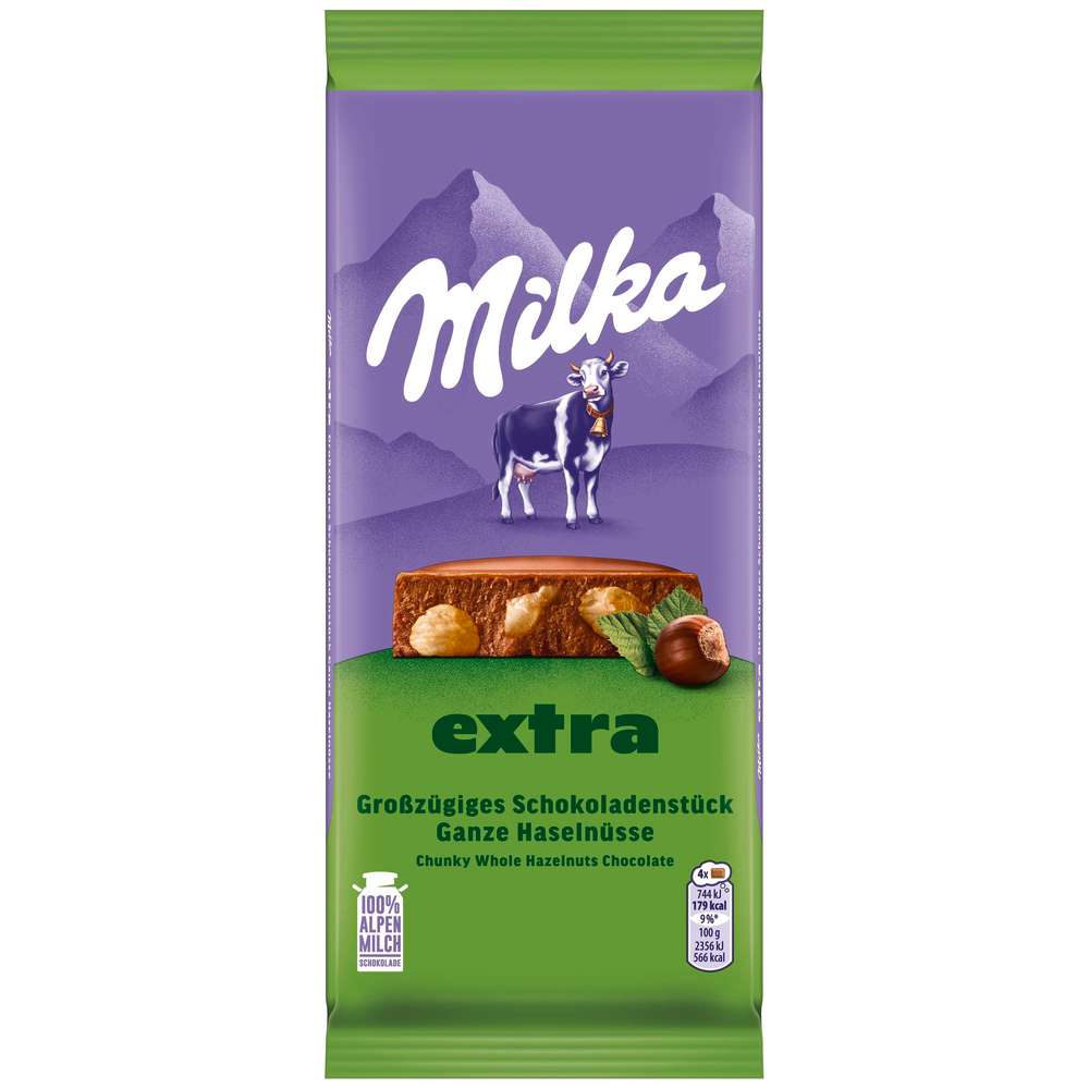 Produktabbildung Milka Tafelschokolade MMMAX, ganze Nuss