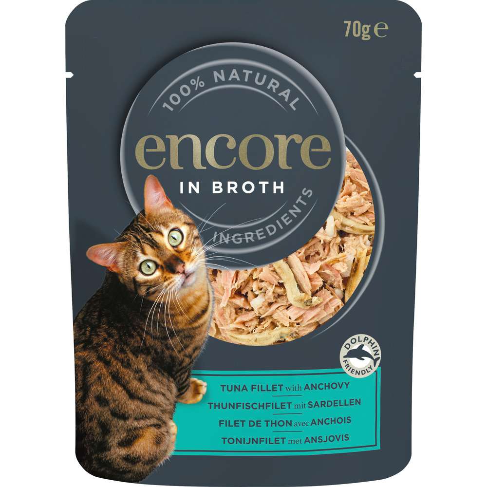 Produktabbildung Encore Katzen-Nassfutter, Thunfisch/Sardelle