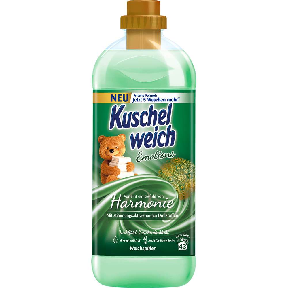 Produktabbildung Kuschelweich Weichspüler Emotions, Harmonie