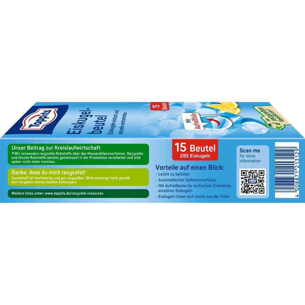 Produktabbildung Toppits Eiskugelbeutel