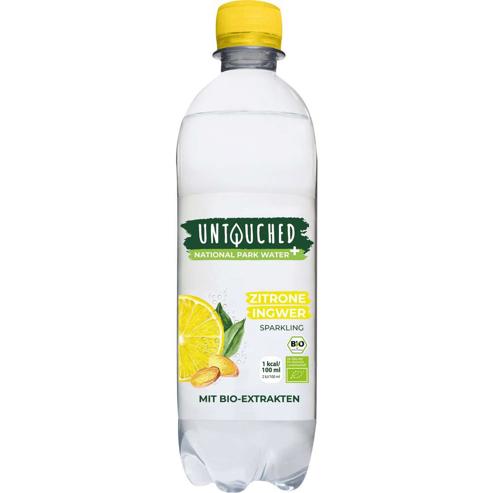 Produktabbildung Untouched Zitrone Ingwer Wasser