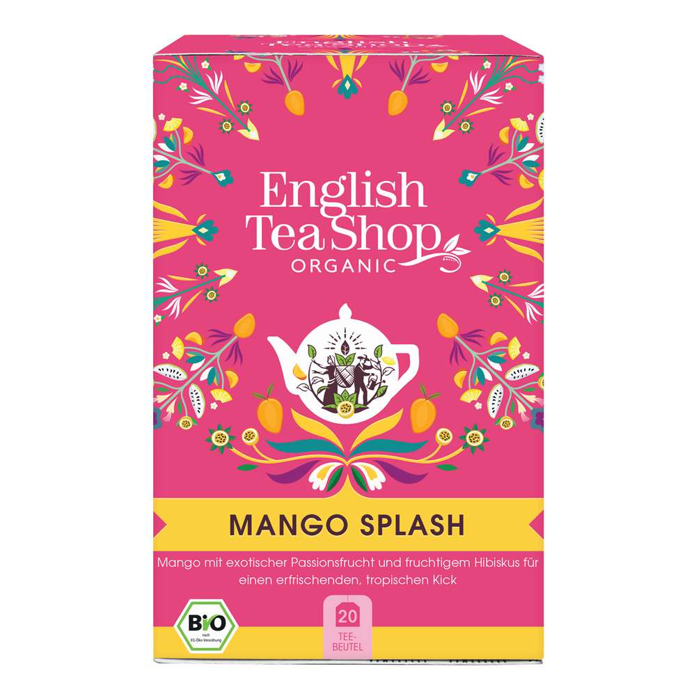 Produktabbildung English Tea Shop Bio Früchtetee, Mango Splash
