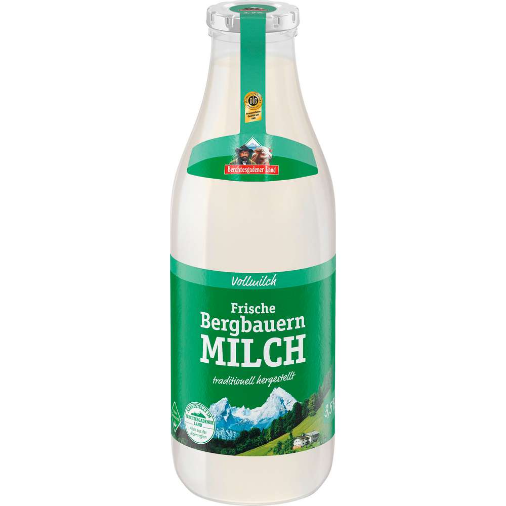 Produktabbildung Berchtesgadener Land Frische Bergbauern-Vollmilch 3,5% Fett