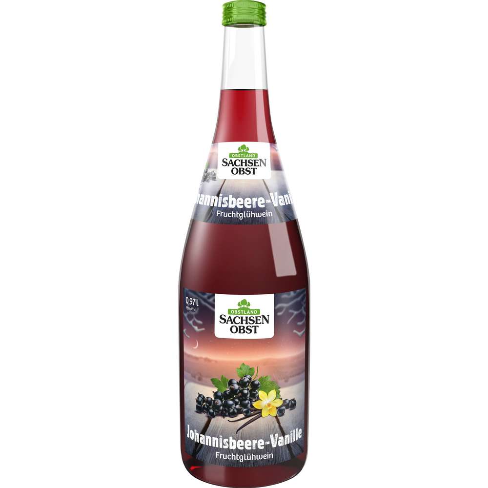 Produktabbildung Sachsenobst Frucht-Glühwein Johannisbeer-Vanille 