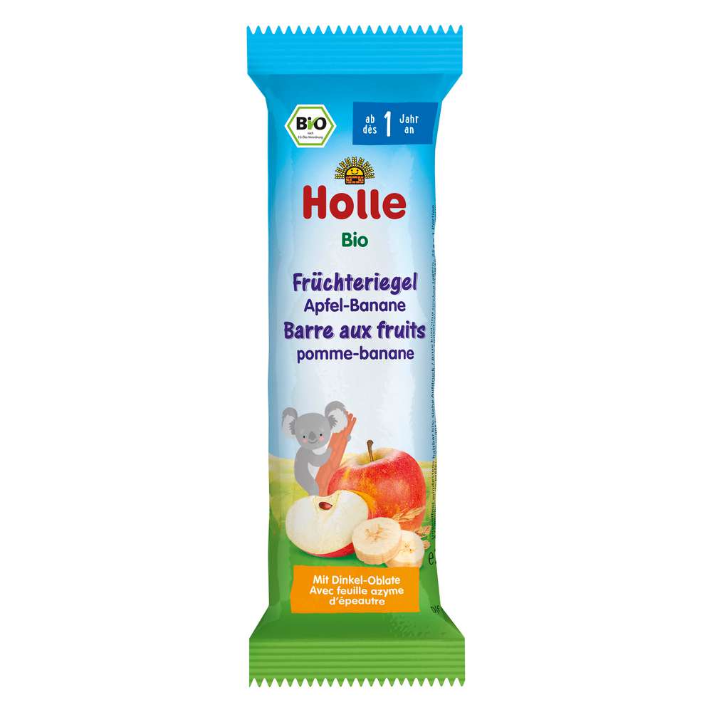 Produktabbildung Holle Bio Früchteriegel, Apfel/Banane