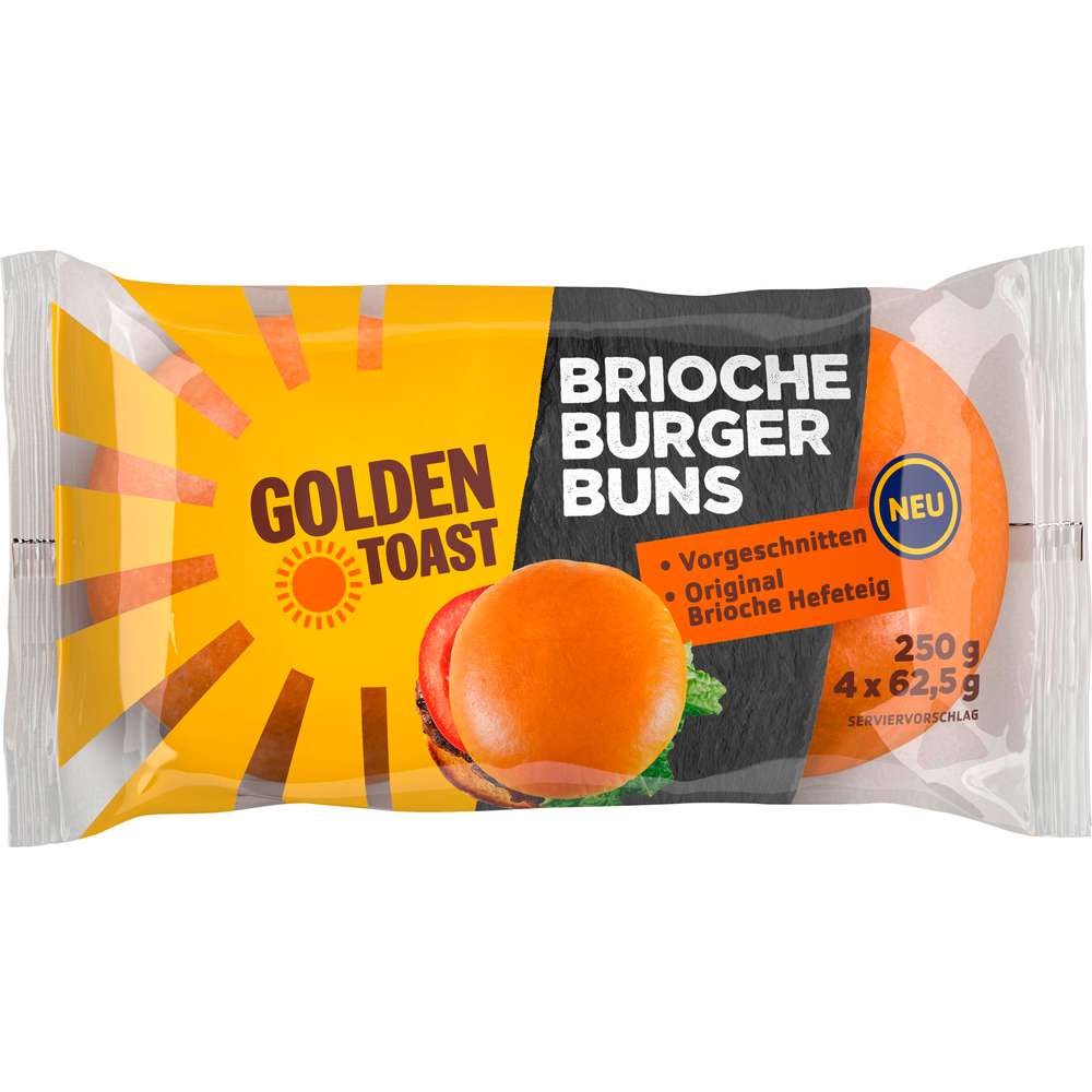 Produktabbildung Golden Toast Burger Buns Brioche
