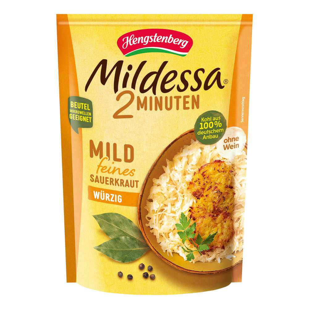 Produktabbildung Mildessa Mildes Sauerkraut