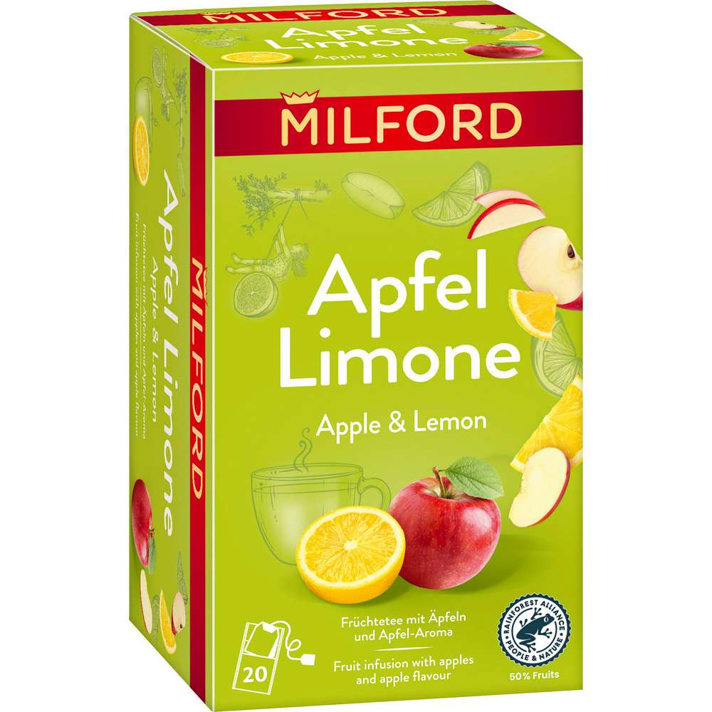 Produktabbildung Milford Tee, Apfel/Limone