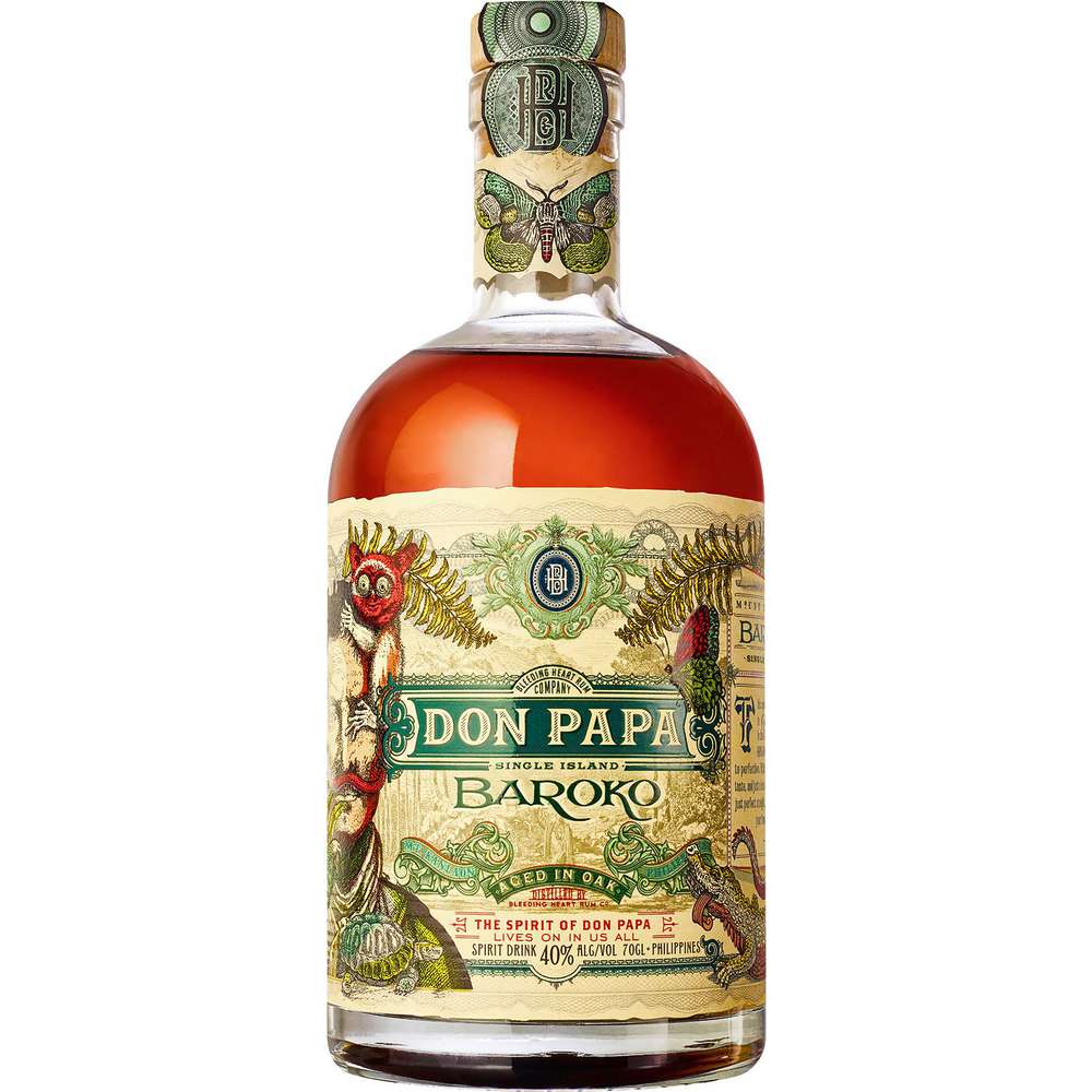 Produktabbildung Don Papa  Baroko Rum, 40% Vol.