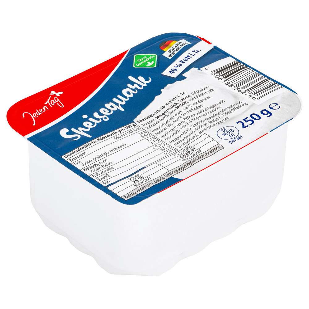 Produktabbildung Jeden Tag Speisequark 40% Fett