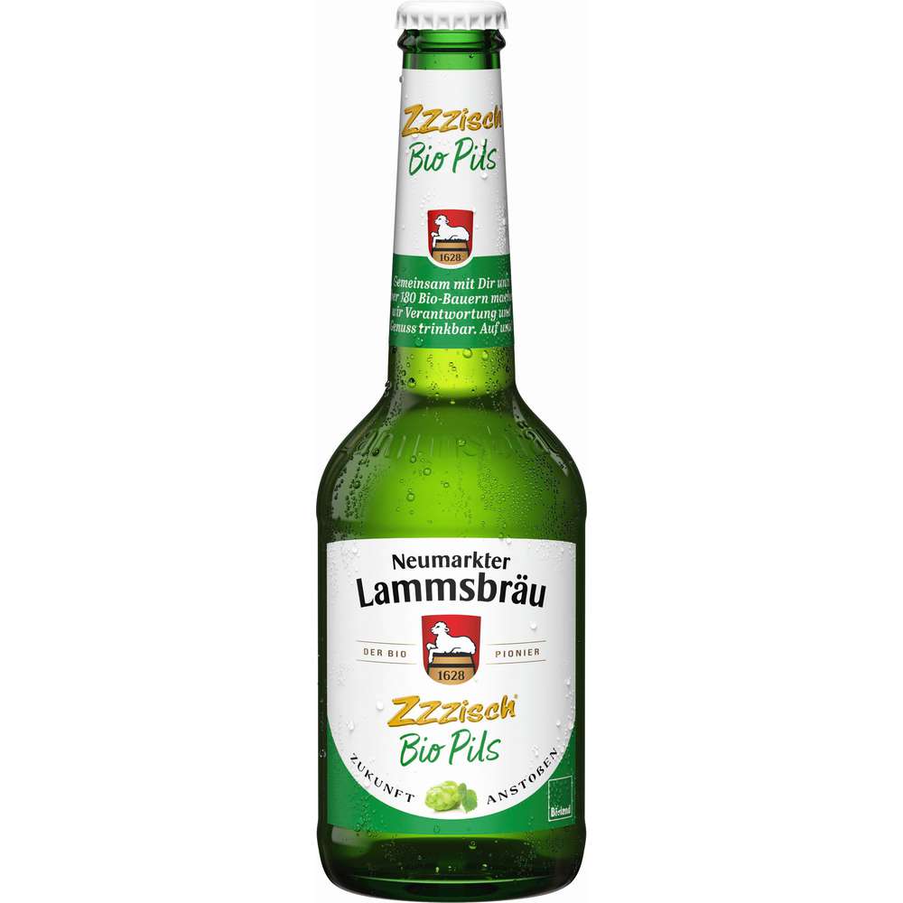 Produktabbildung Lammsbräu Bio Edel Pilsener Bier 4,7%