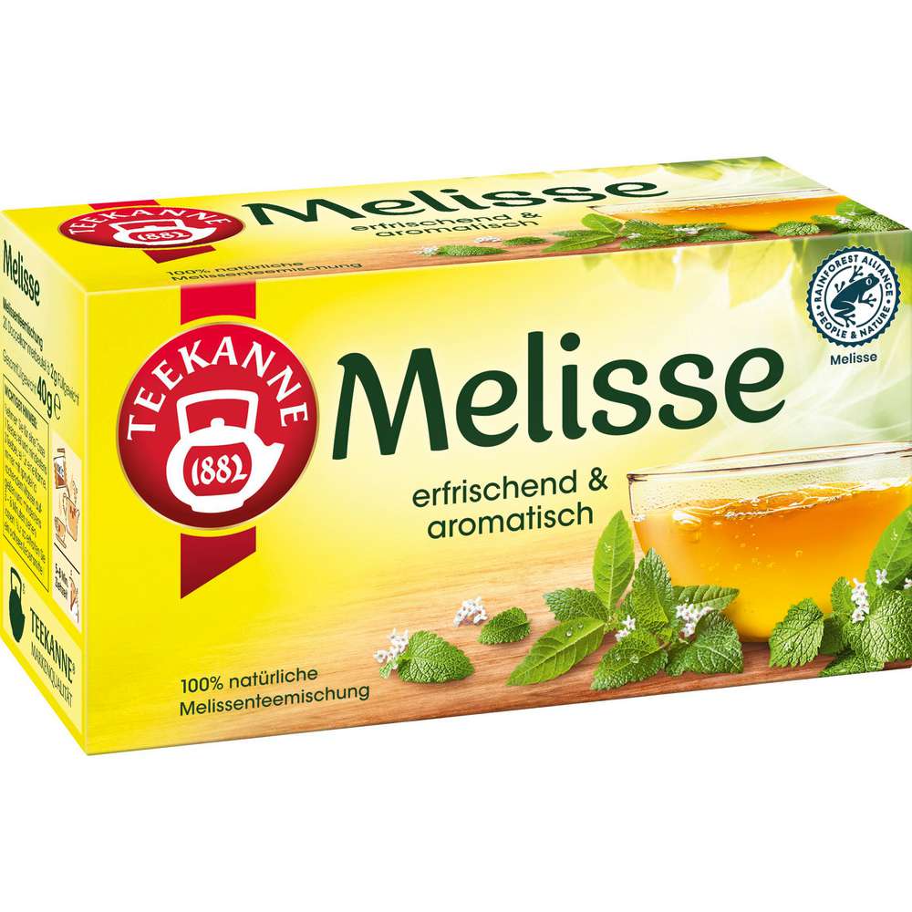 Produktabbildung Teekanne Kräutertee Melisse