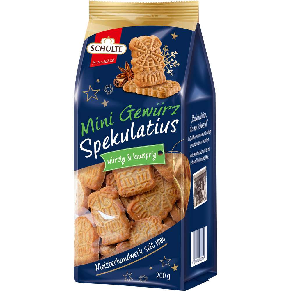 Produktabbildung Schulte Mini-Gewürz-Spekulatius