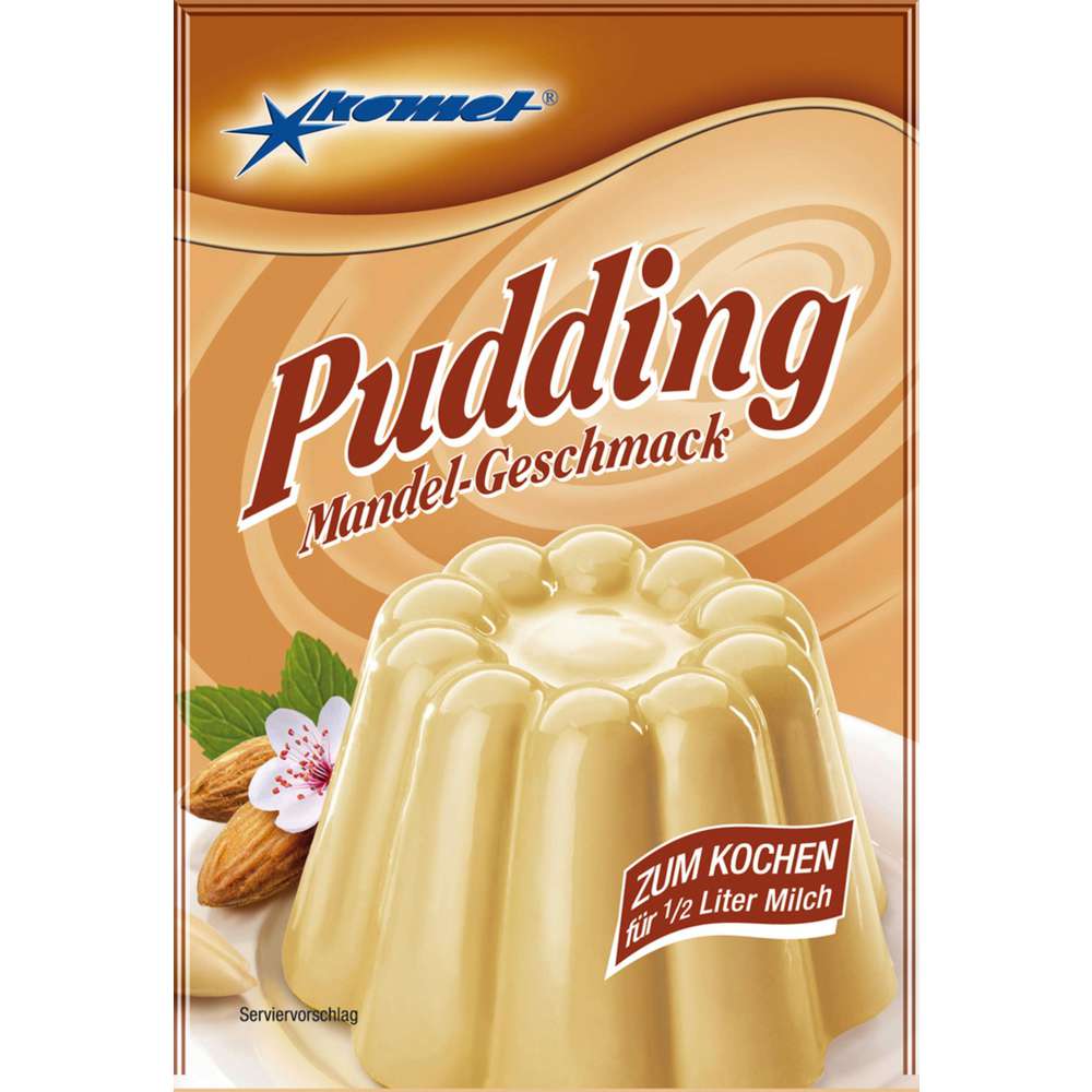 Produktabbildung Komet Puddingpulver, Mandel 