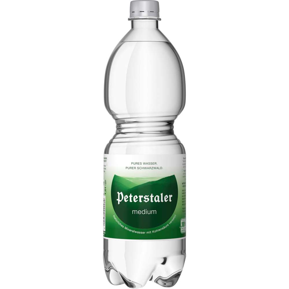Produktabbildung Peterstaler Quelle Mineralwasser, Medium