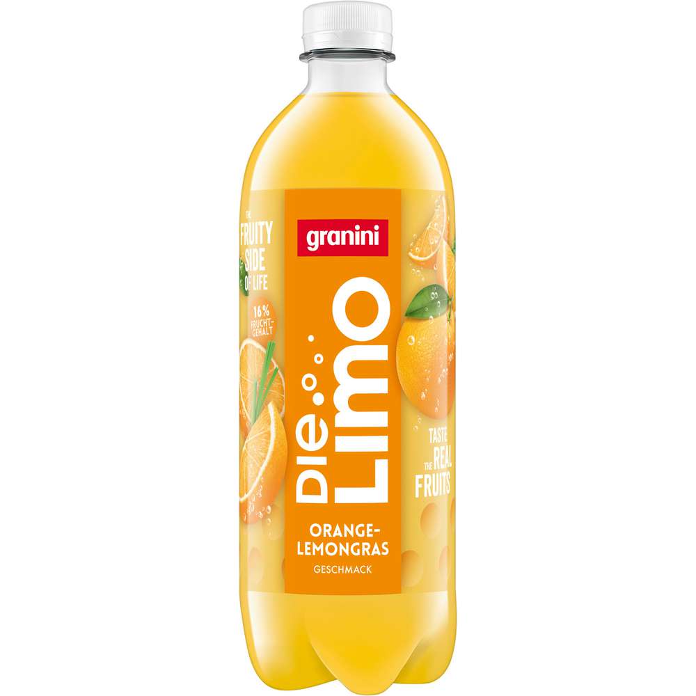 Produktabbildung Granini Die Limo, Orange-Lemongras