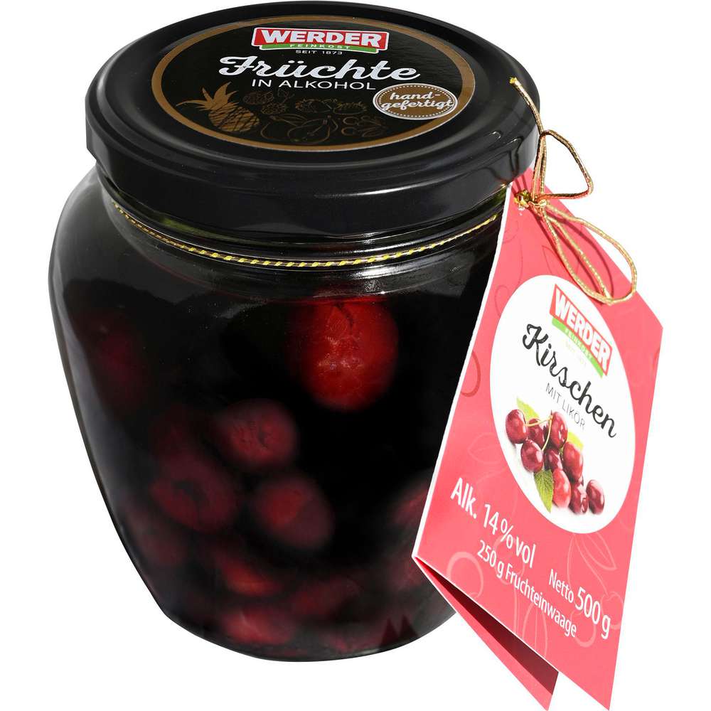 Produktabbildung Werder Kirschen mit Likör