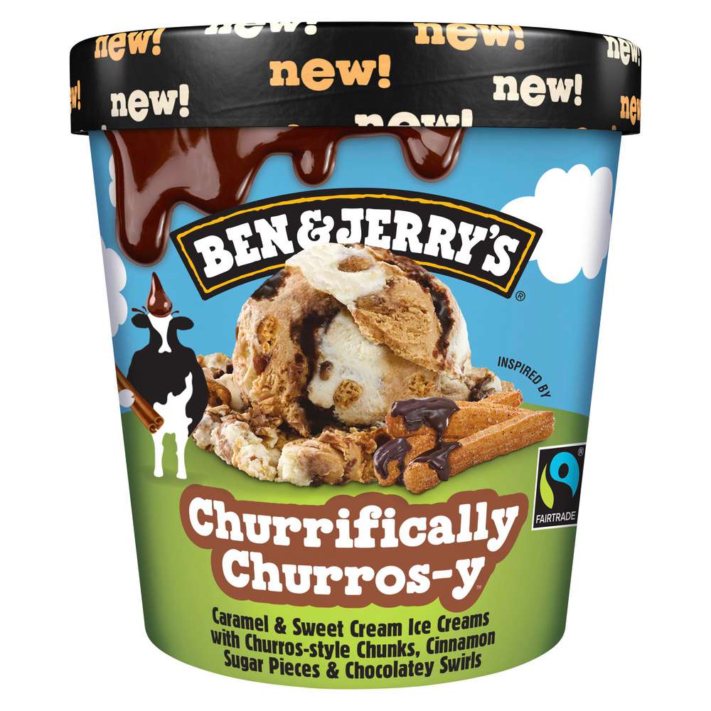 Produktabbildung Ben & Jerry's Eis, Churificaly & Churros