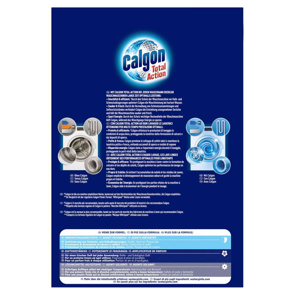 Produktabbildung Calgon Waschmaschinen-Entkalker 4in1 Pulver