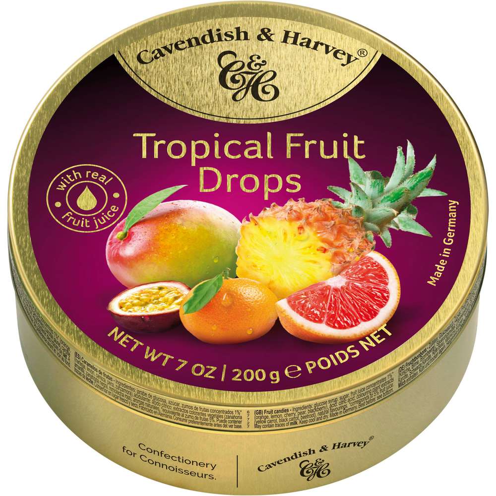 Produktabbildung Cavendish & Harvey Tropical Fruit Drops 