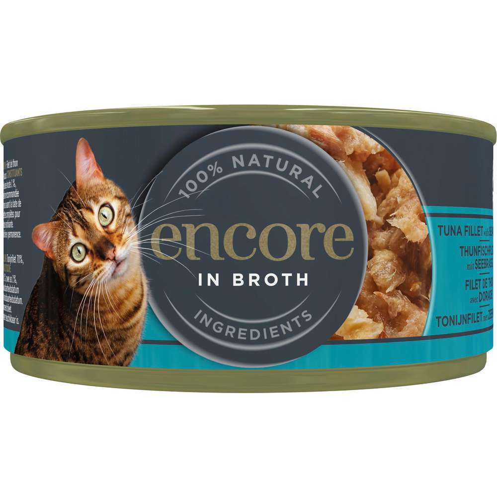 Produktabbildung Encore Katzen-Nassfutter, Thunfisch/Seebrasse