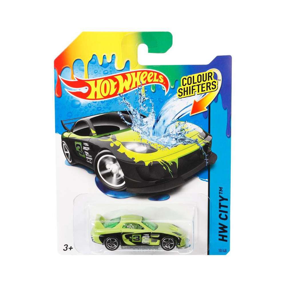 Produktabbildung Mattel Hot Wheels 1:64 Die-Cast Color Shifters