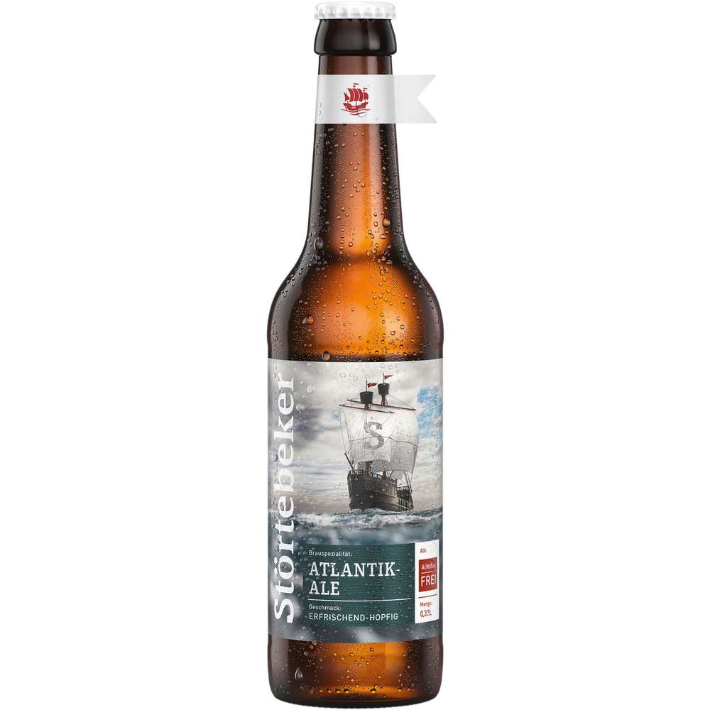 Produktabbildung Störtebeker Alkoholfreies Atlantik Ale, hell