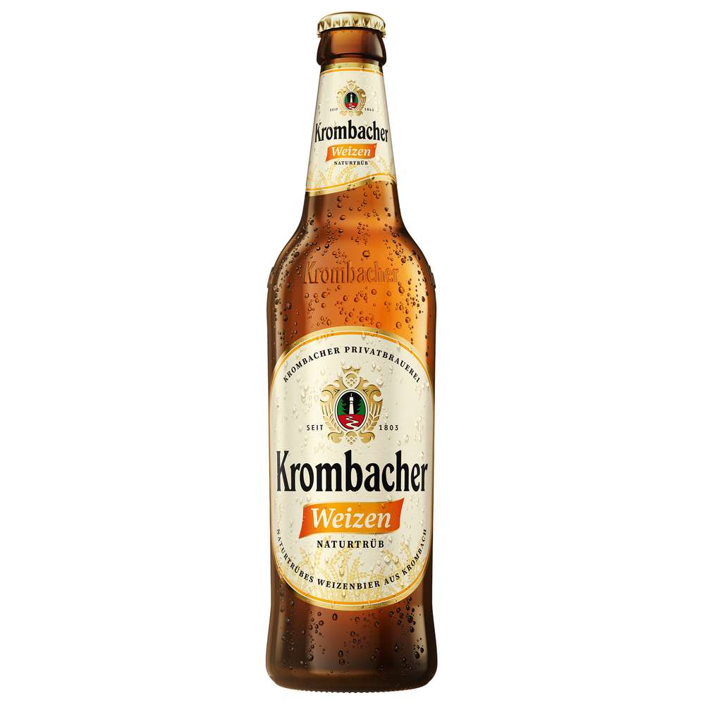 Produktabbildung Krombacher Naturtrübes Weizenbier 5,3%