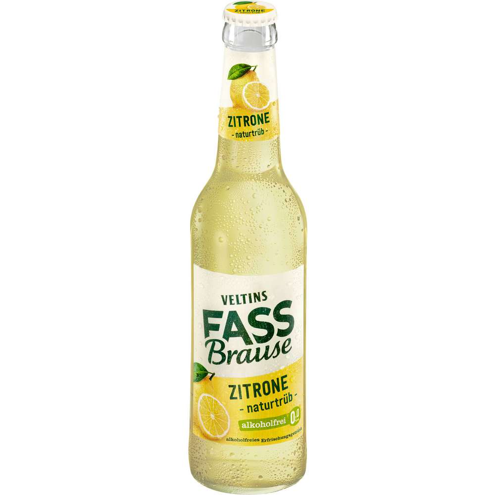 Produktabbildung Veltins Fassbrause, Zitrone