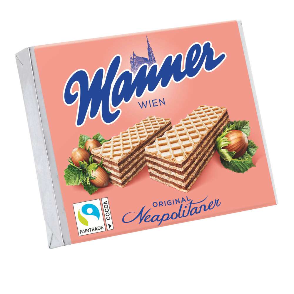 Produktabbildung Manner Neapolitaner Waffeln, Haselnuss