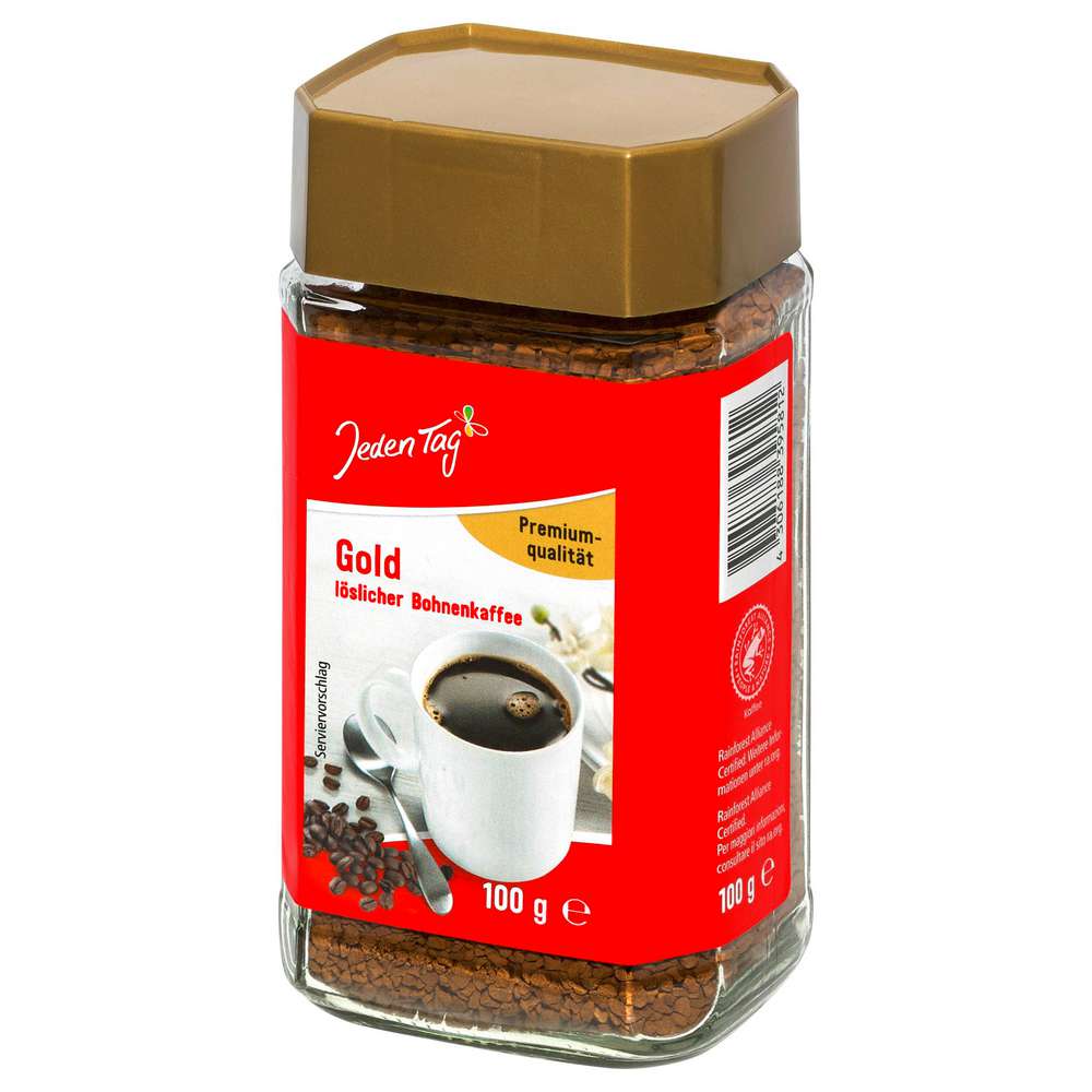 Produktabbildung Jeden Tag Instant Kaffee Gold