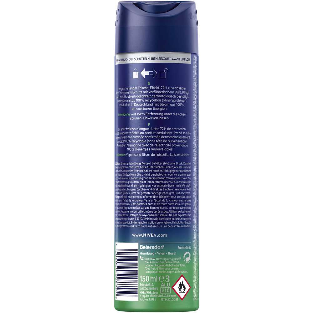 Produktabbildung Nivea Deo Spray Men, Fresh Sensation