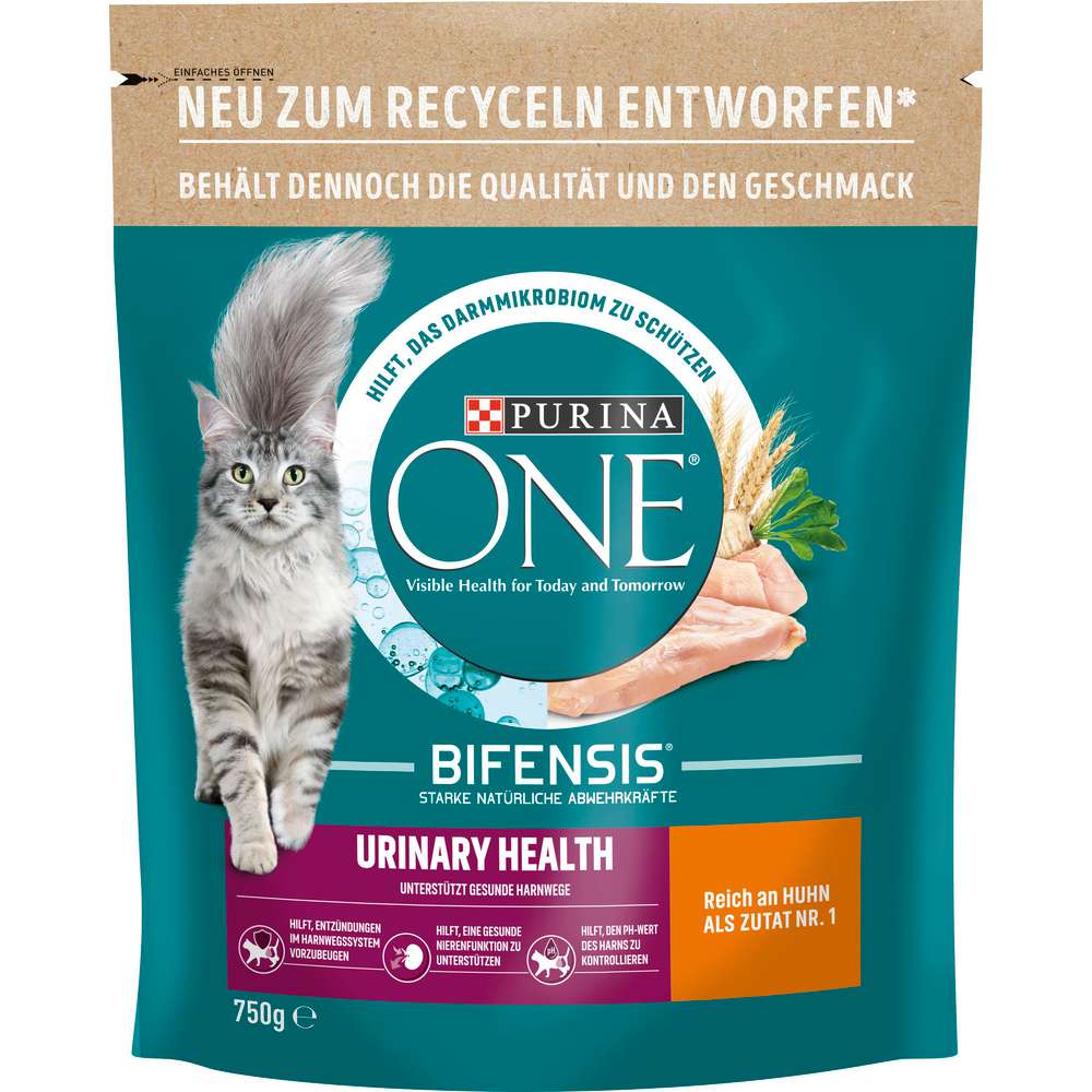 Produktabbildung Purina Katzen-Trockenfutter One, Urinary Care Huhn