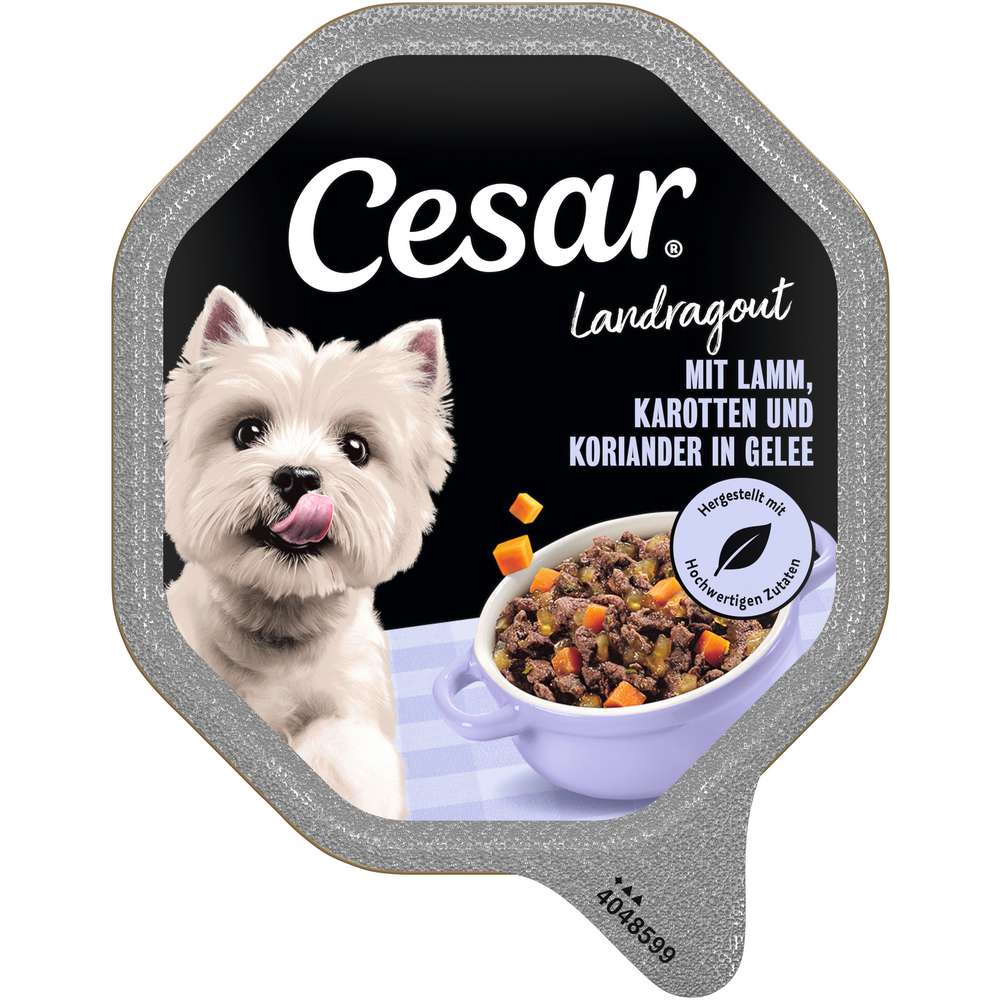 Produktabbildung Cesar Hunde-Nassfutter Empfehlung des Chefkochs