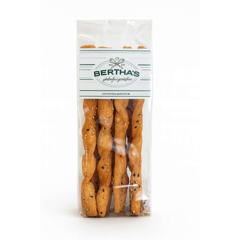 Produktabbildung Bertha's Käsestangen, Glutenfrei