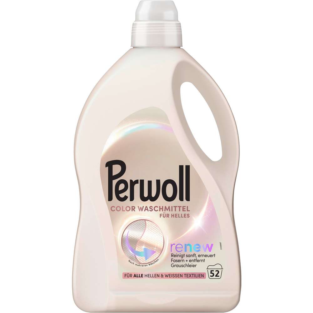 Produktabbildung Perwoll Color-Waschmittel, flüssig, Renew Für Helles
