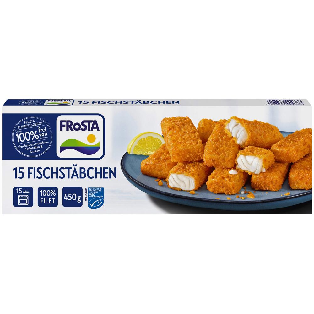 Produktabbildung keine Marke Frosta Fischstäbchen, 450 g